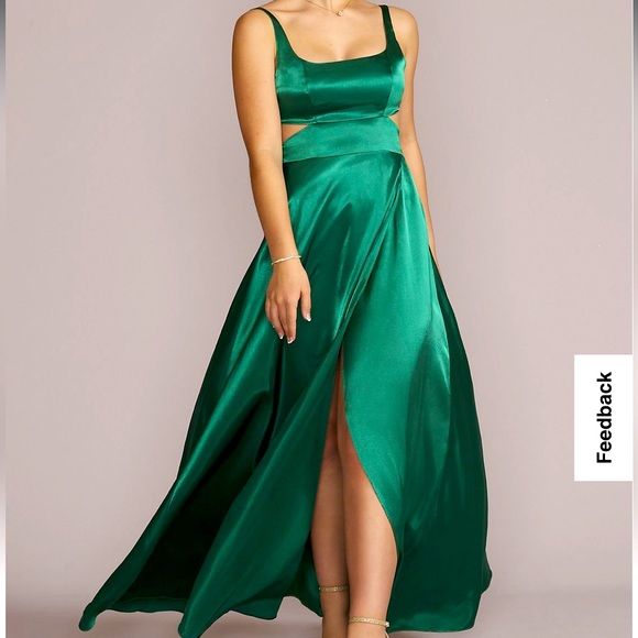 Emerald Green Prom Dress NWT! - Picture 1 of 11